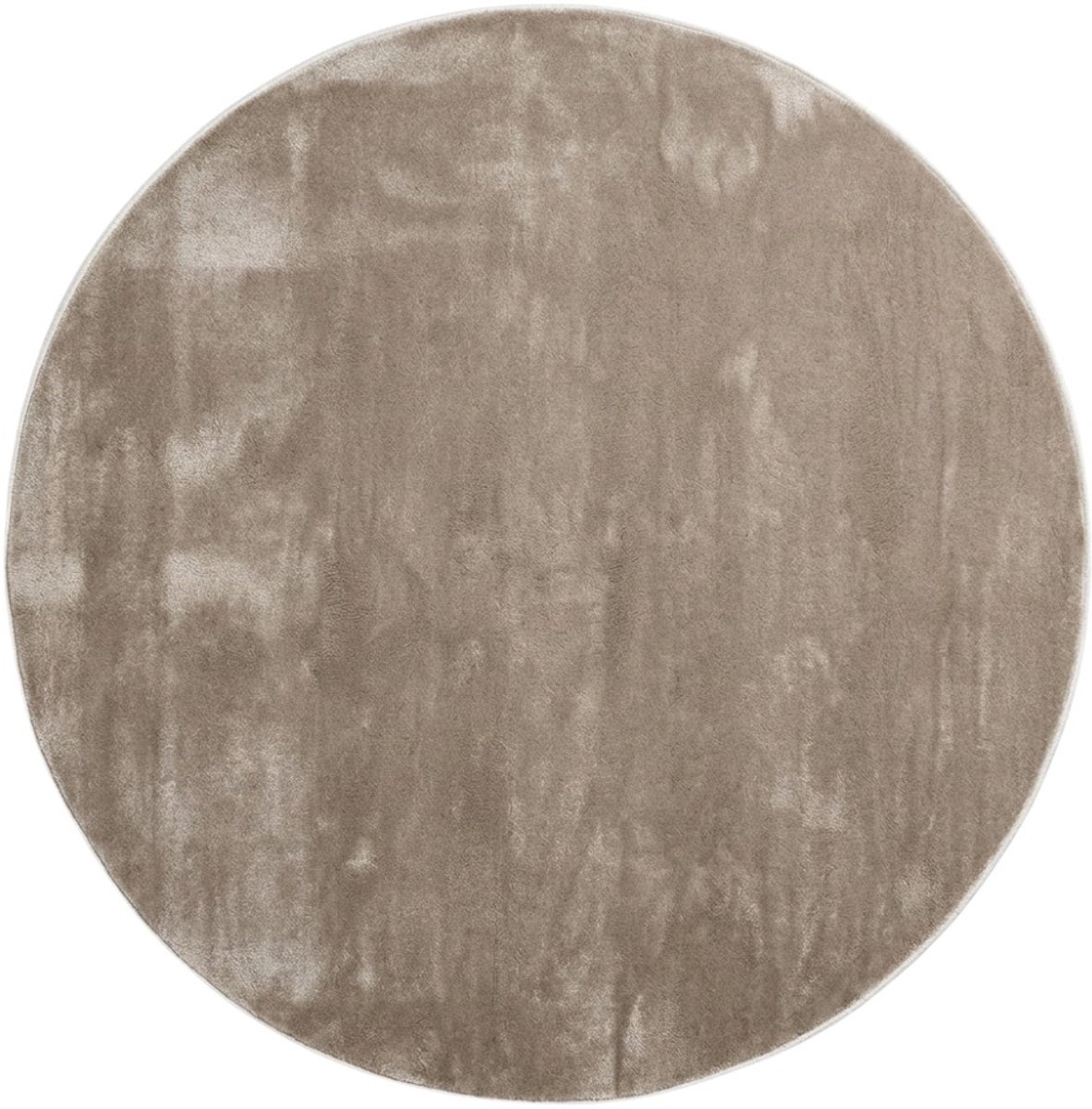 DÉJA Living Vloerkleed - Laagpolig Lichtbruin Tencel - Roke, foto 2