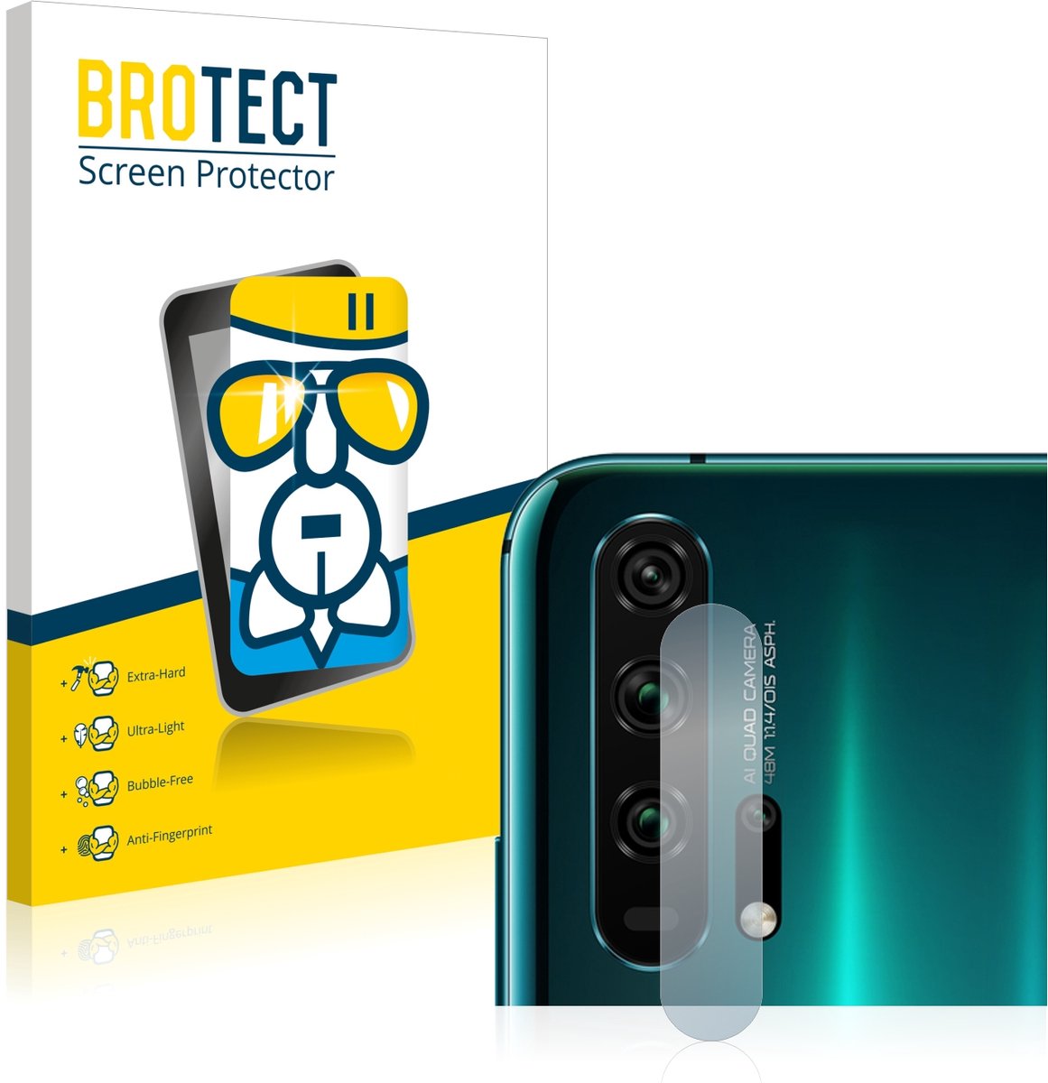 Screenprotector voor Honor 20 Pro (ALLEEN Camera Lens) Beschermglas transparant