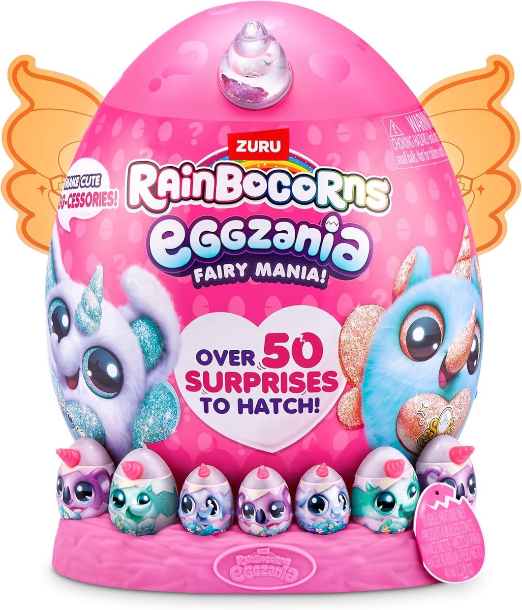 Groot Surprise Ei met Pluche Pluche Dier en Meer Dan 50 Verrassingen