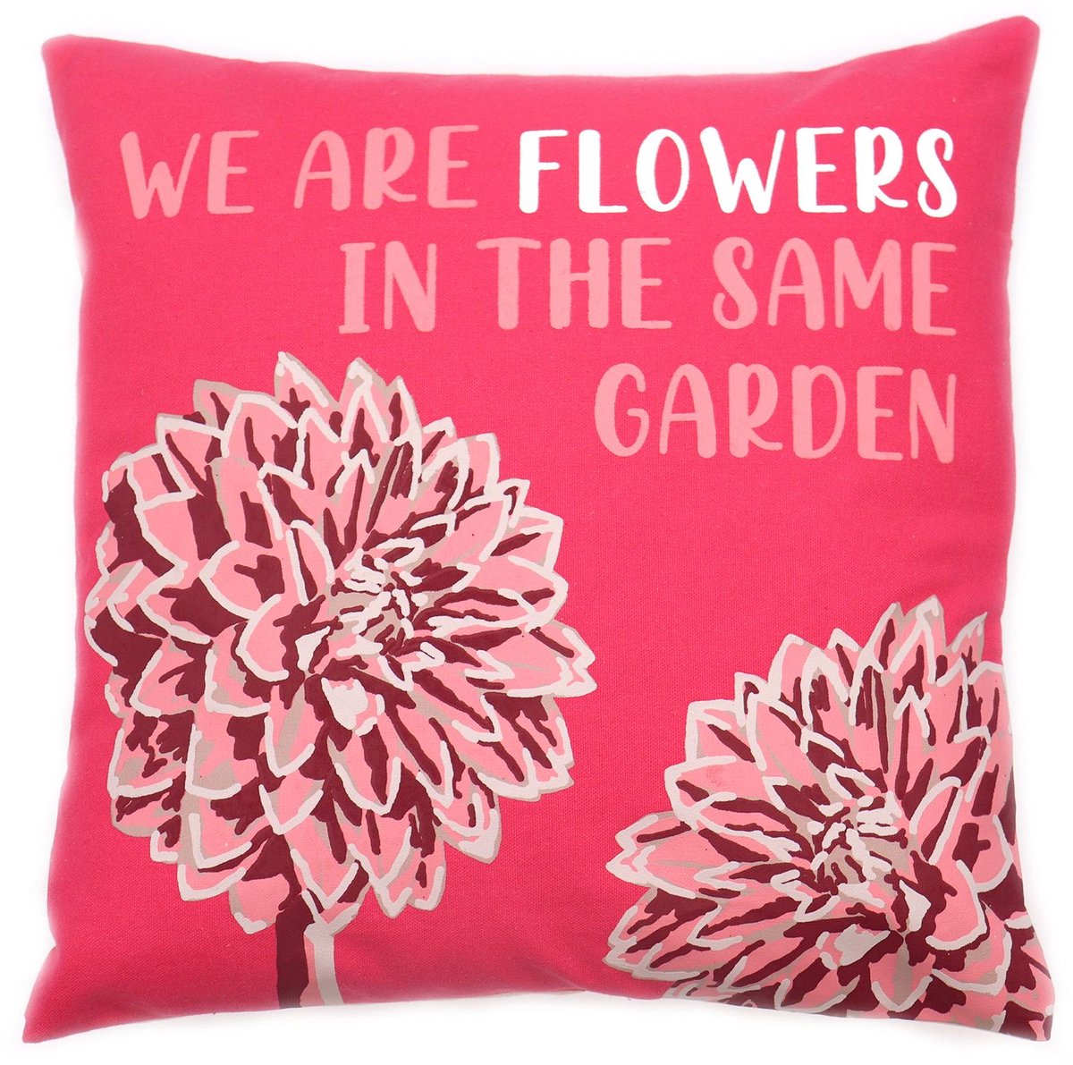 Ancient Wisdom - Sierkussenhoes - Bedrukte katoenen kussenhoes - vintage - antiek - decoratie - bloemen - interieur