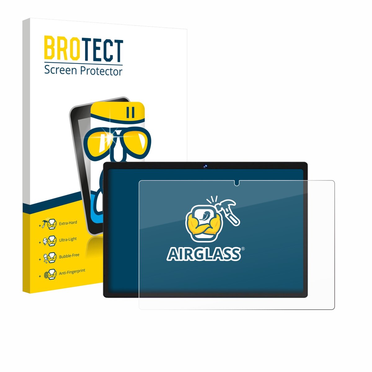 Screenprotector voor Biegedy B29 10.1" Beschermglas transparant