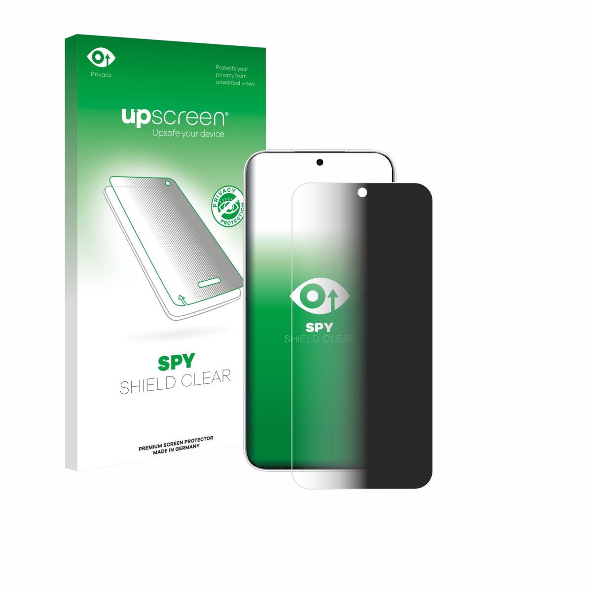 upscreen - privacy screenprotector voor Honor 500 - Folie Beschermfolie Blauwlichtfilter