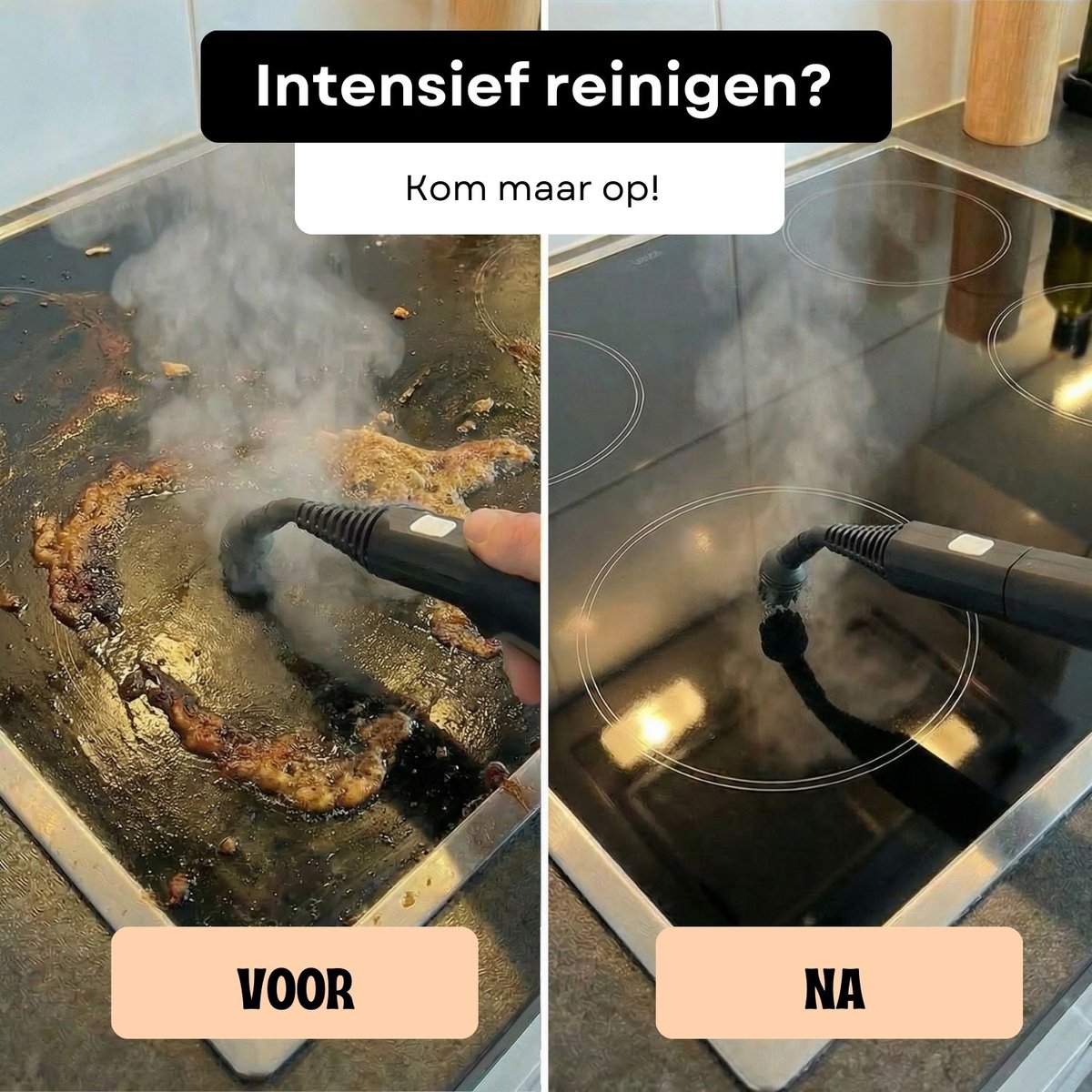 BambiClean SteamBuddyPro: 4 bar en 2,5 liter thumbnail 3
