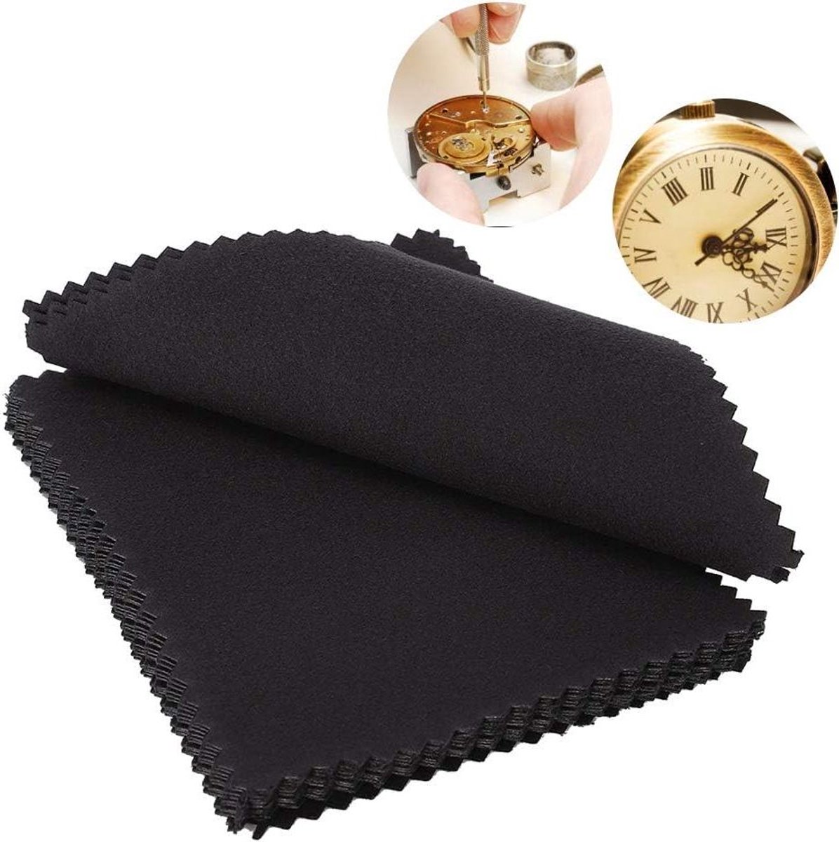 Poetsdoeken Set van 20 - Reinigingsdoekjes voor Horloge, Bril en Lenzen