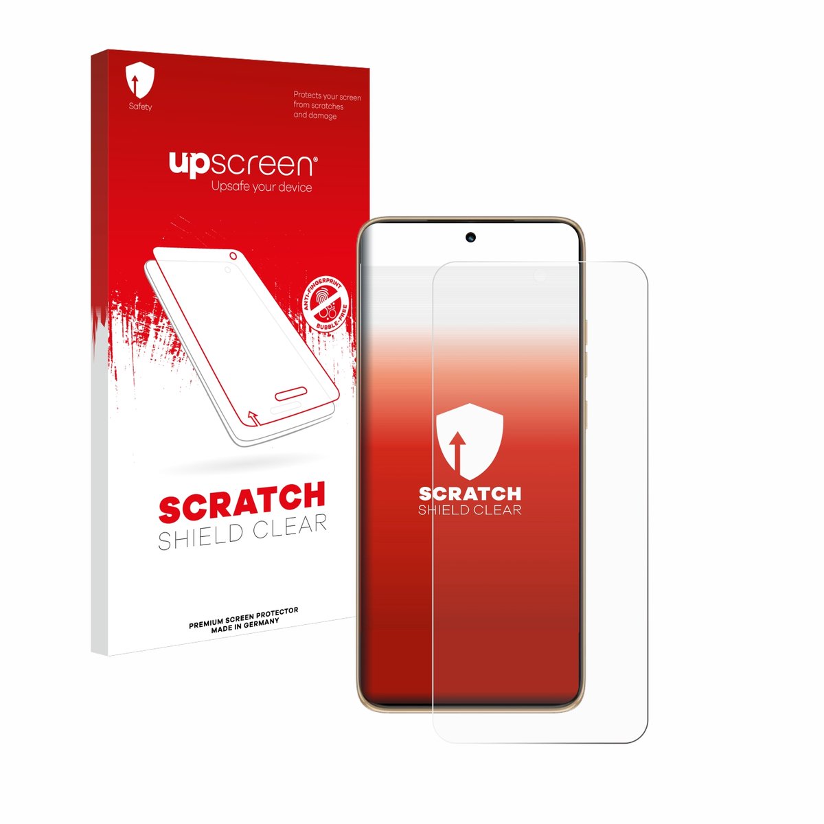upscreen - Screenprotector voor Motorola Edge 50 Neo - Folie Beschermfolie transparant