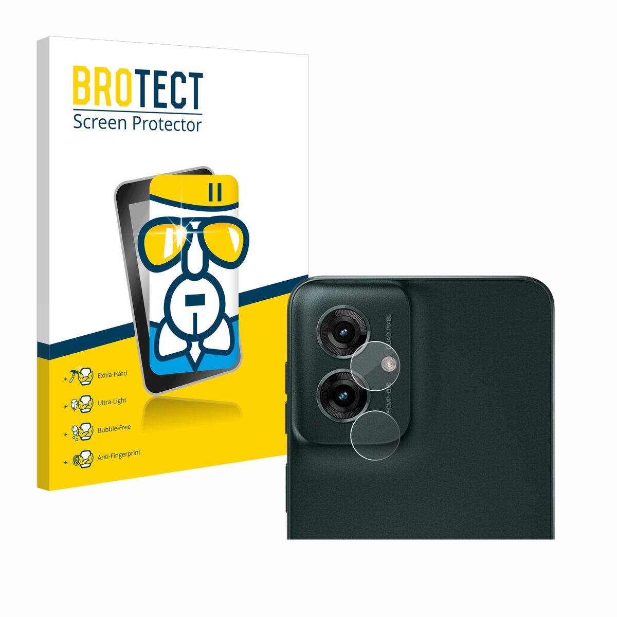 Screenprotector voor Motorola Moto G55 (ALLEEN Camera Lens) Beschermglas transparant