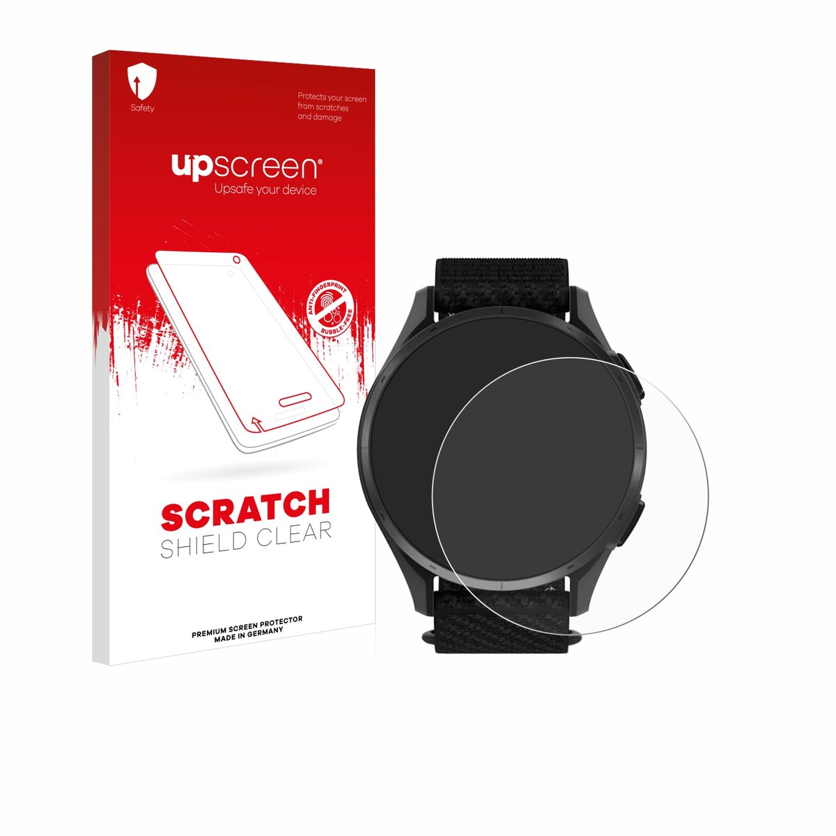 upscreen - Screenprotector voor Garmin Approach S50 - Folie Beschermfolie transparant