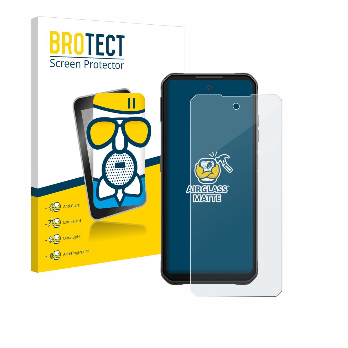 BROTECT - Screenprotector voor iiiF150 B3 Pro - Folie Beschermfolie Beschermglas matte