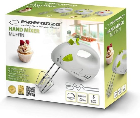 Staande Mixer met Gardes - Krachtige Elektrische Mixer voor Beslag en Beslag van Merkloos — afbeelding 2