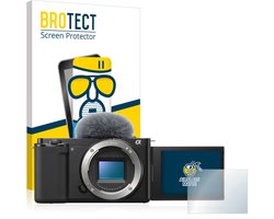 BROTECT - Screenprotector voor Sony Alpha ZV-E10 - Folie Beschermfolie Beschermglas matte