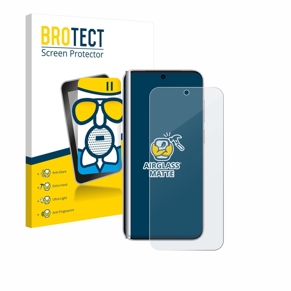 BROTECT - Screenprotector voor Vivo X300 Pro - Folie Beschermfolie Beschermglas matte