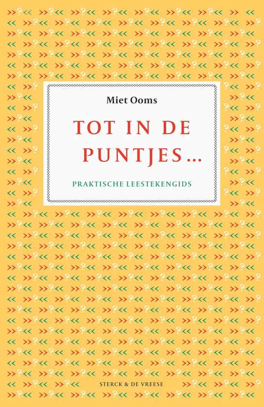 Tot in de puntjes... - cover