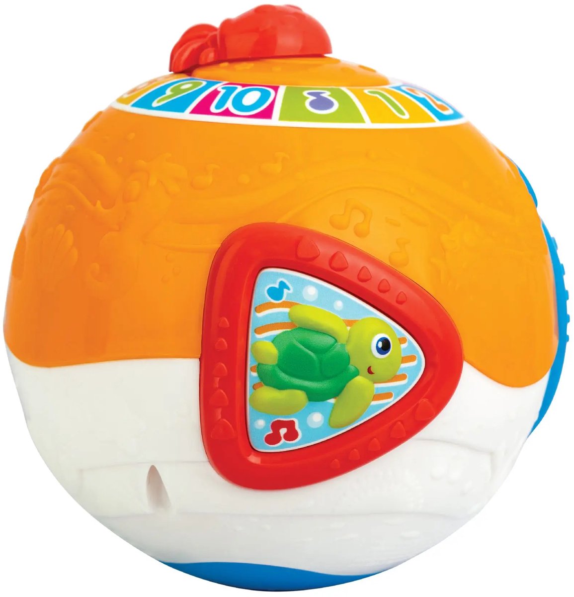 WINFUN Roll ‘N Learn Activity Ocean Ball met leuke geluidjes, vrolijke melodietjes en knipperlicht