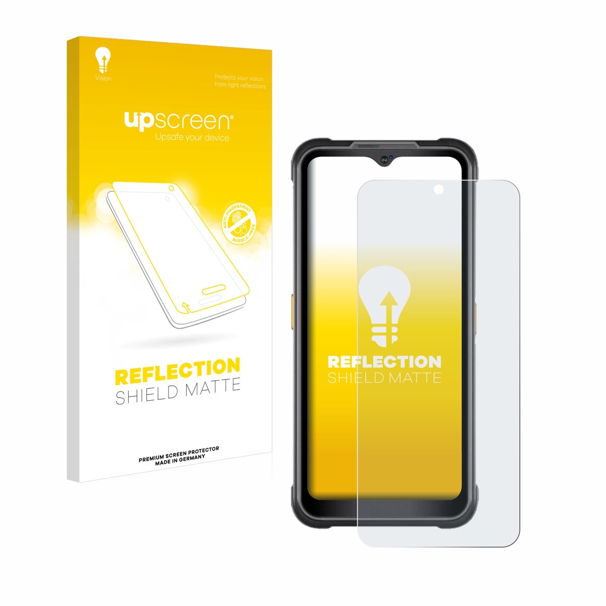 upscreen - Screenprotector voor AGM G2 Guardian - Folie Beschermfolie anti glare matte