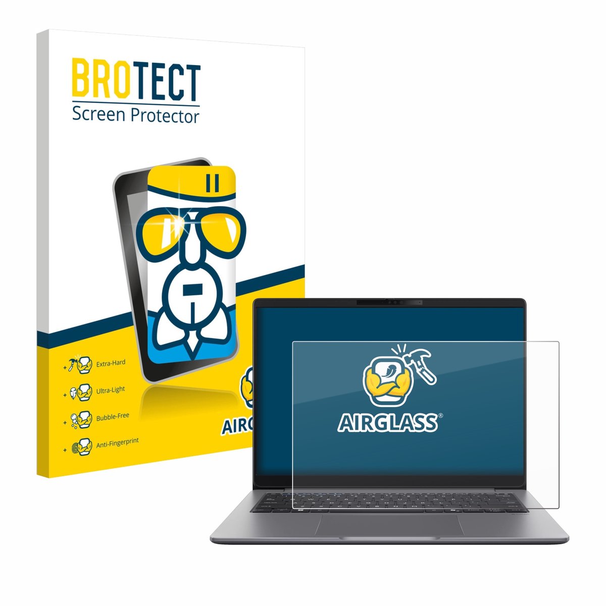Screenprotector voor ASUS ExpertBook P5 G2 Beschermglas transparant