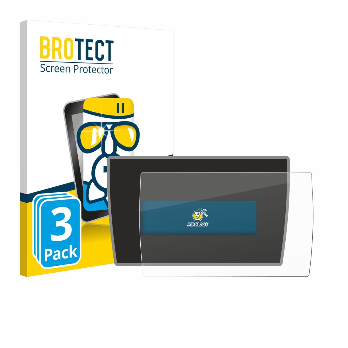 Screenprotector 3 Stuks voor BMW i3 2019 Beschermglas transparant