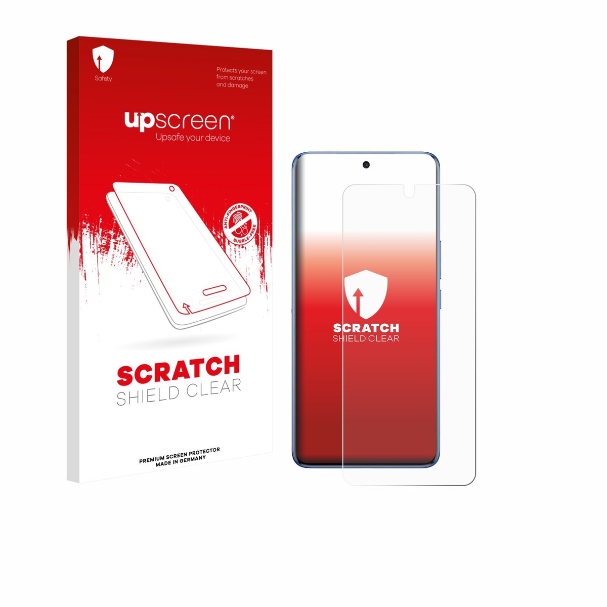 upscreen - Screenprotector voor Vivo V60 Lite - Folie Beschermfolie transparant