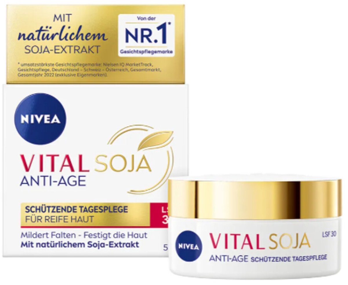 NIVEA Vital Soja Anti-age SPF30 Dagcrème - 50 ml