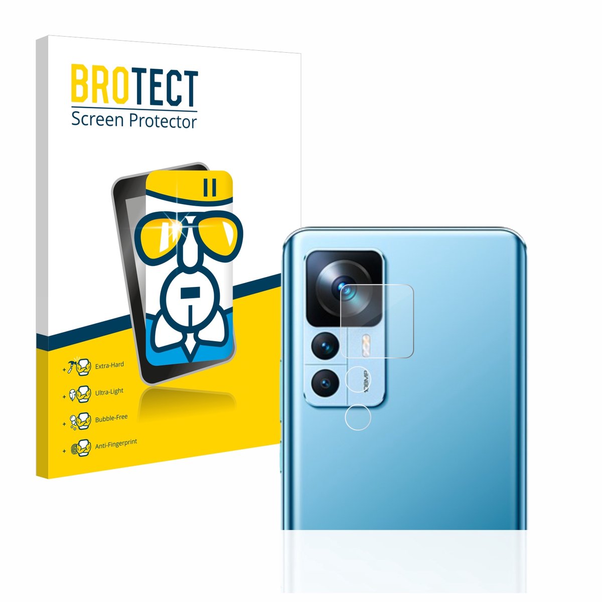 Screenprotector voor Xiaomi 12T (ALLEEN Camera Lens) Beschermglas transparant