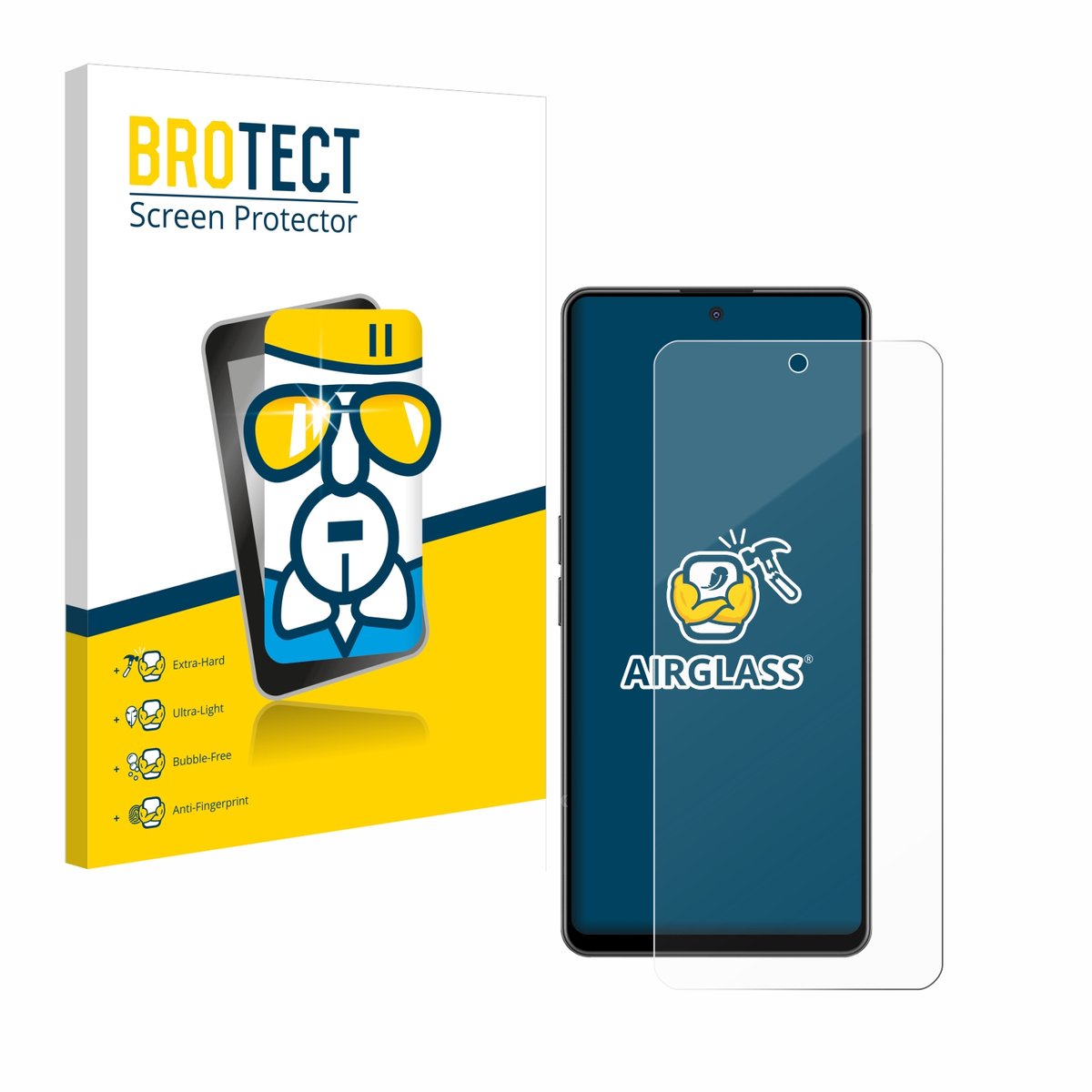 Screenprotector voor OnePlus Nord CE 3 Lite 5G Beschermglas transparant