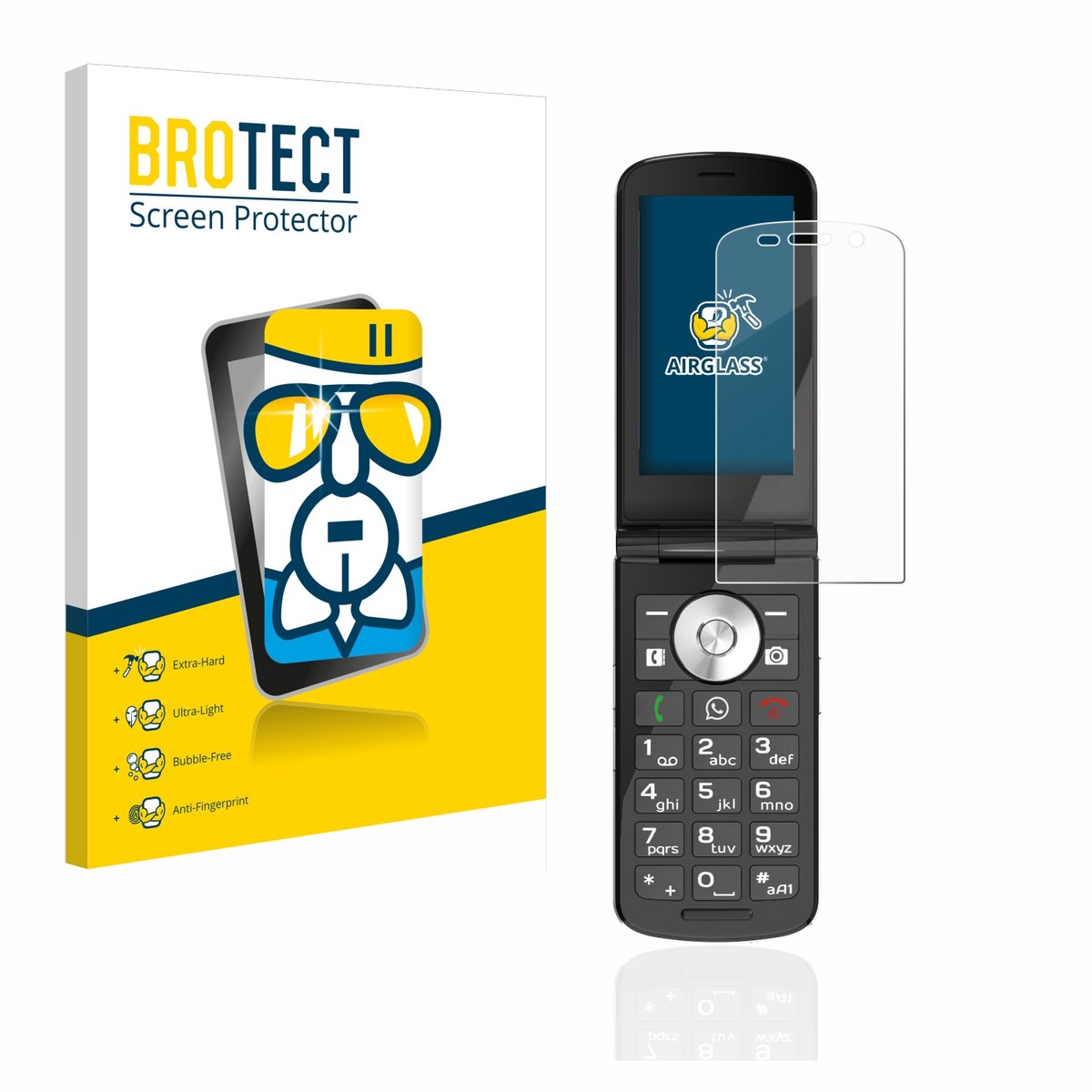 Screenprotector voor Emporia TOUCHsmart Beschermglas transparant