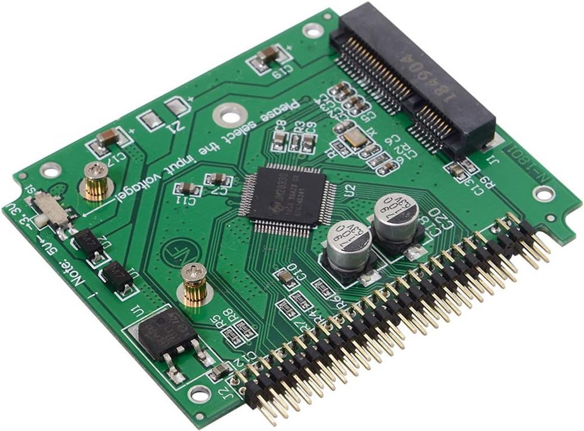 mSATA SSD naar 2.5 inch IDE 44-pins Adapter Behuizing - Half-Hoogte Ondersteuning