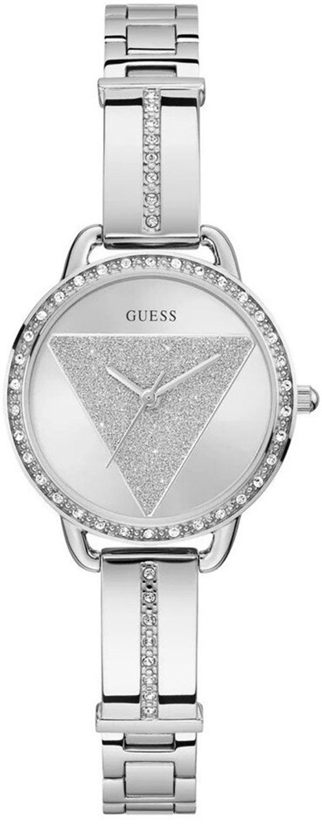 Guess Tri Bellini GW0914L1 Horloge - Staal - Zilverkleurig - Ø 30 mm