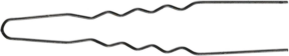 50 Dunne Haarrollers Zwart - 6.5 cm Diameter - Professionele Curler Set
