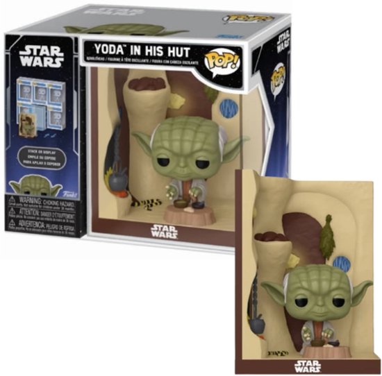 Star Wars Yoda in his Hut (Pop! Nooks) vinylfiguur Unisex Funko Pop! - Neutraal - Standard