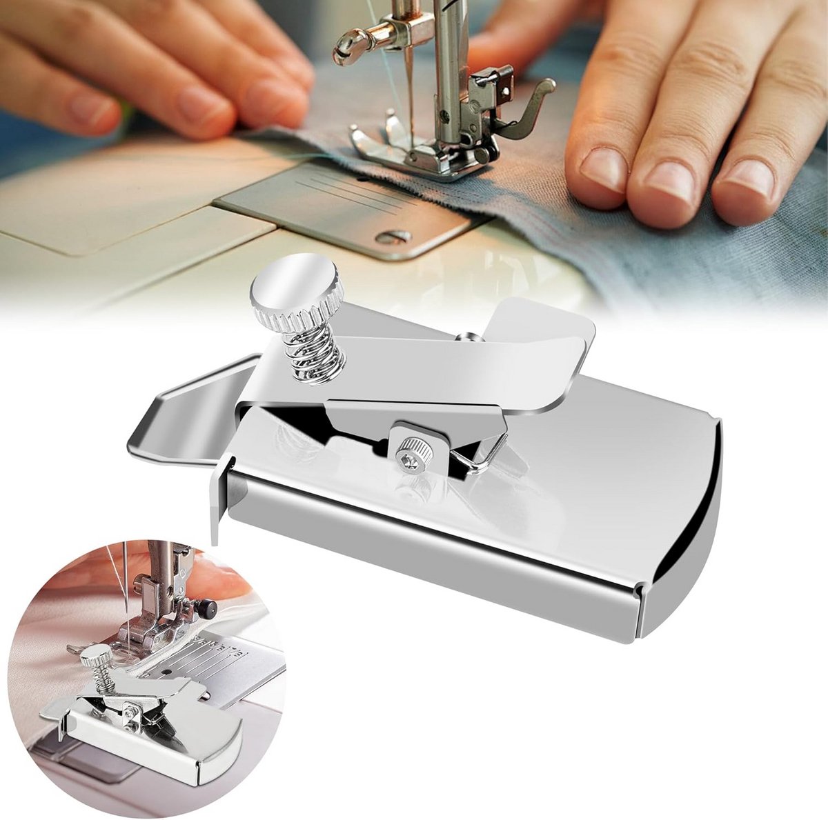 Magnetische Naadgids voor Naaimachines en Quiltmachines - Universele Precisie Hulpstuk