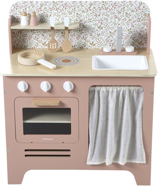 Vertbaudet Houten keukentje met accessoires van FSC®-hout