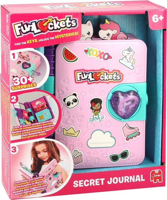 Jumbo - FunLockets - Secret Journal - Dagboek meisjes - Vanaf 6 jaar