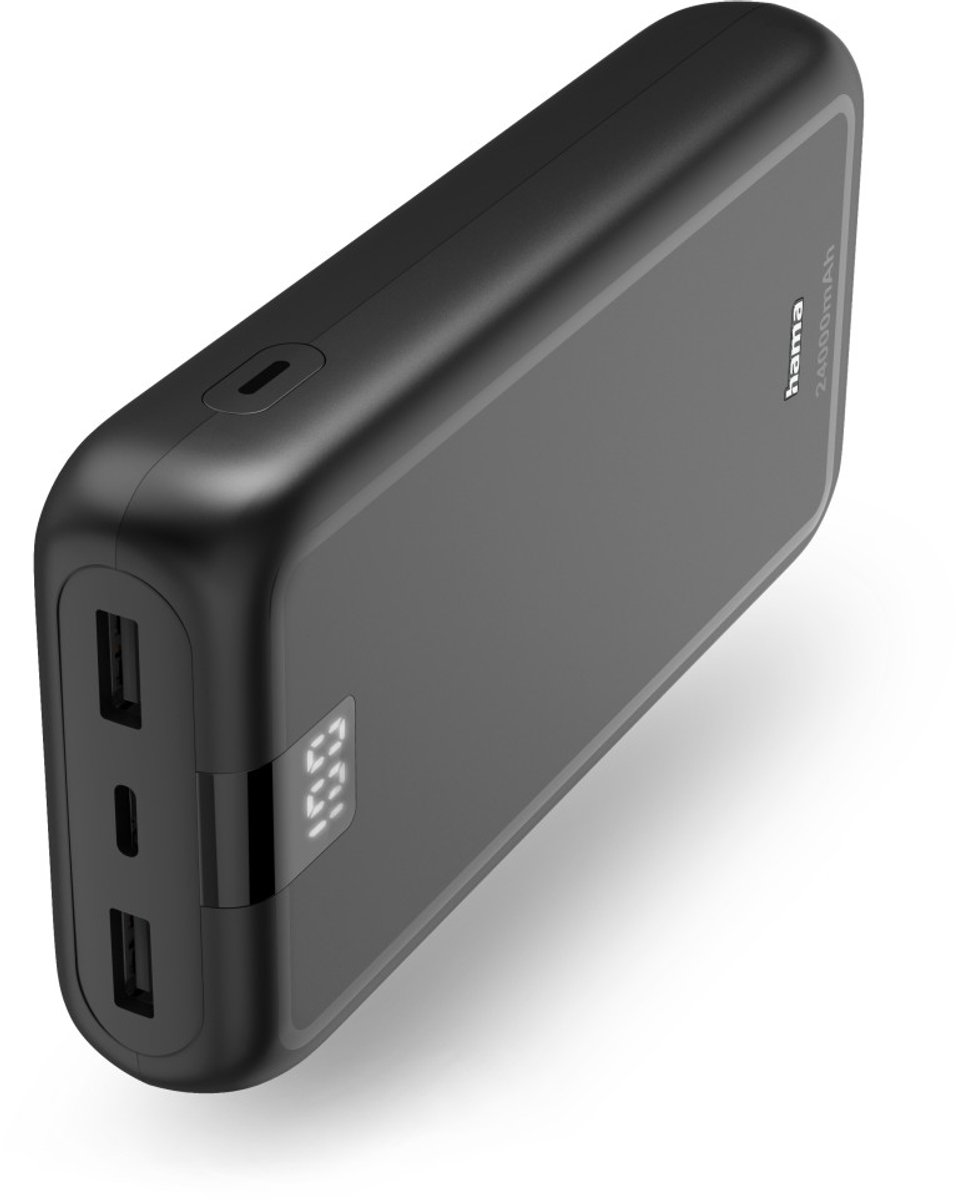 Hama Performance Powerbank 24000mAh met 15W Snelladen - Hama - €32,99