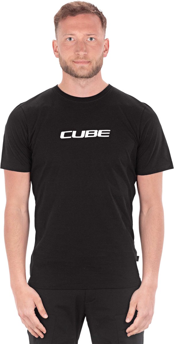 CUBE Organisch Fietsshirt CLASSIC LOGO BLACK M