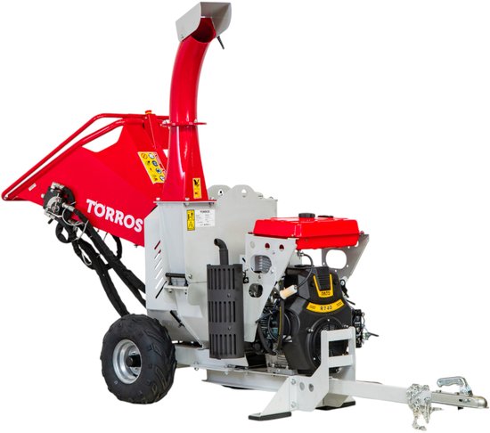 Hakselaar hydraulische wals 27 pk 740 cc met snelle feed en capaciteit 150 mm elektrische start Torros HDK130H — afbeelding 2