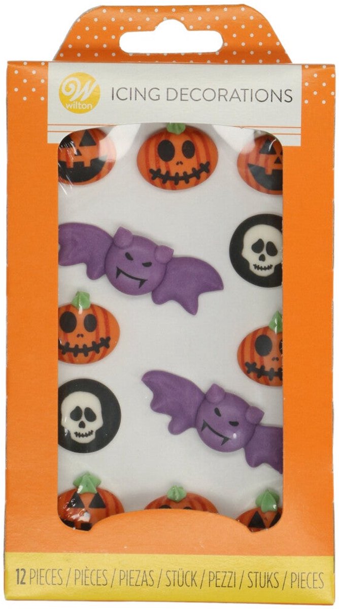Wilton Royal Icing - Halloween - 12 Stuks - Taarttopper