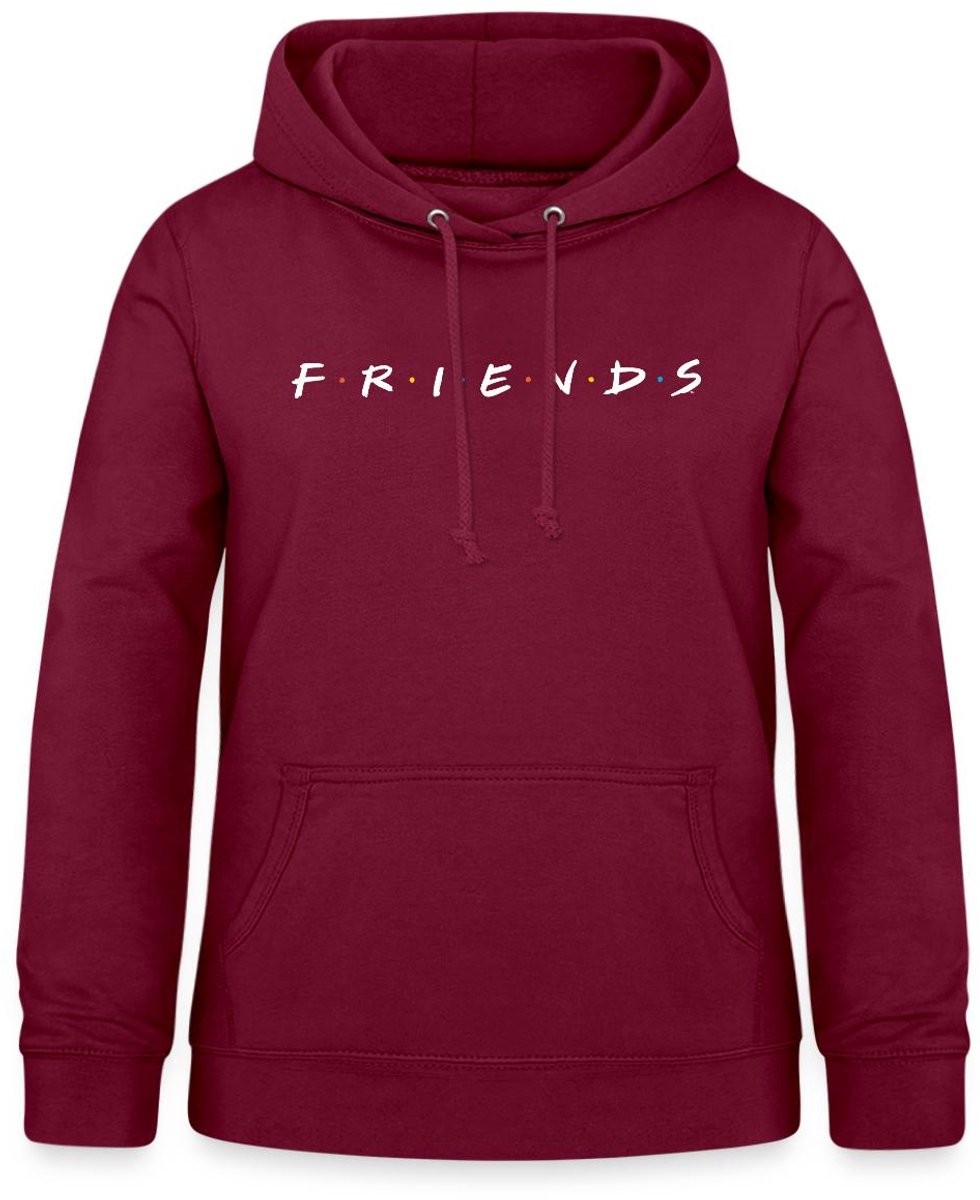 Friends Logo Wit Hoodie Dames