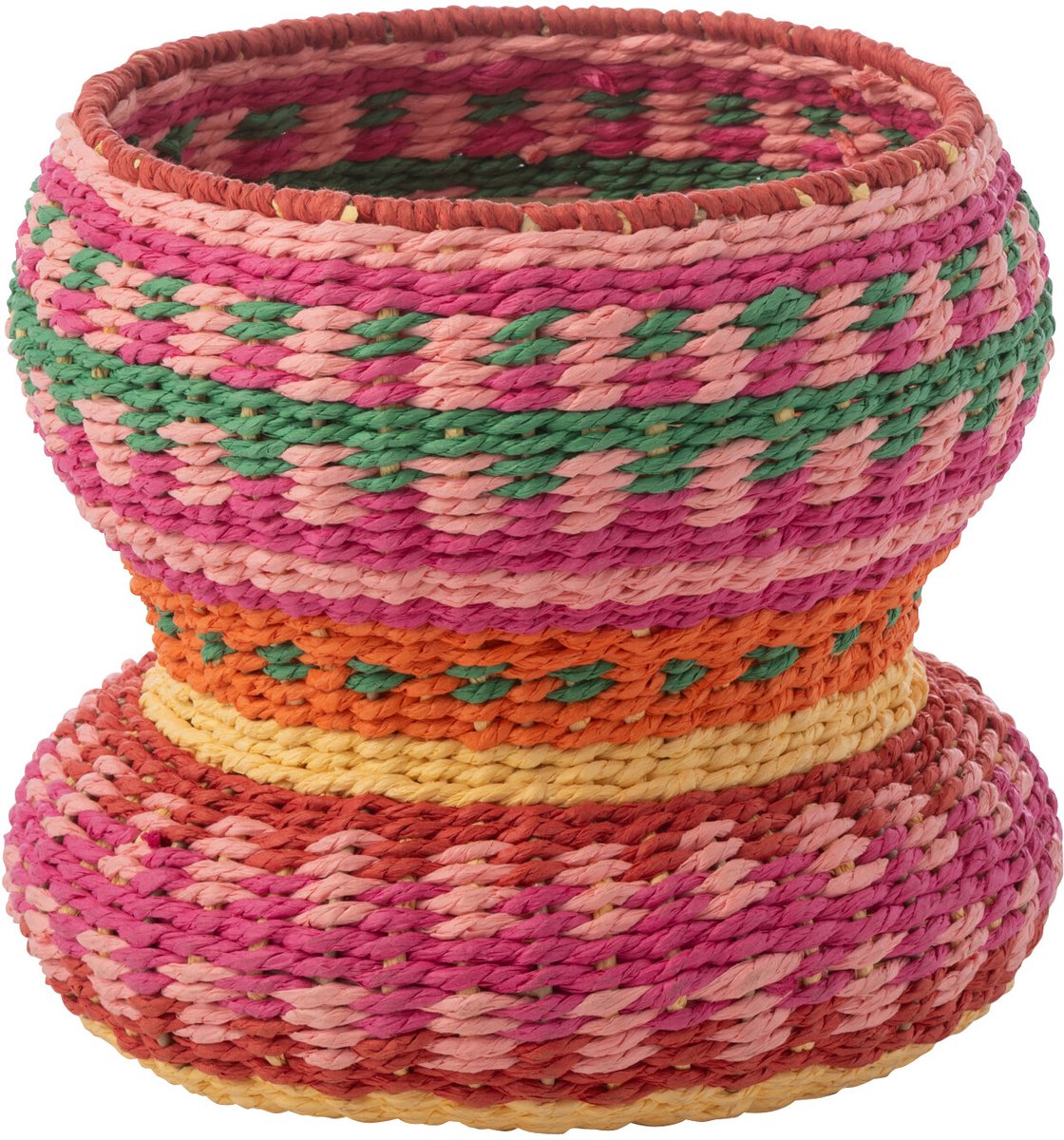 J-Line vaas Josy - papier - mix Multi