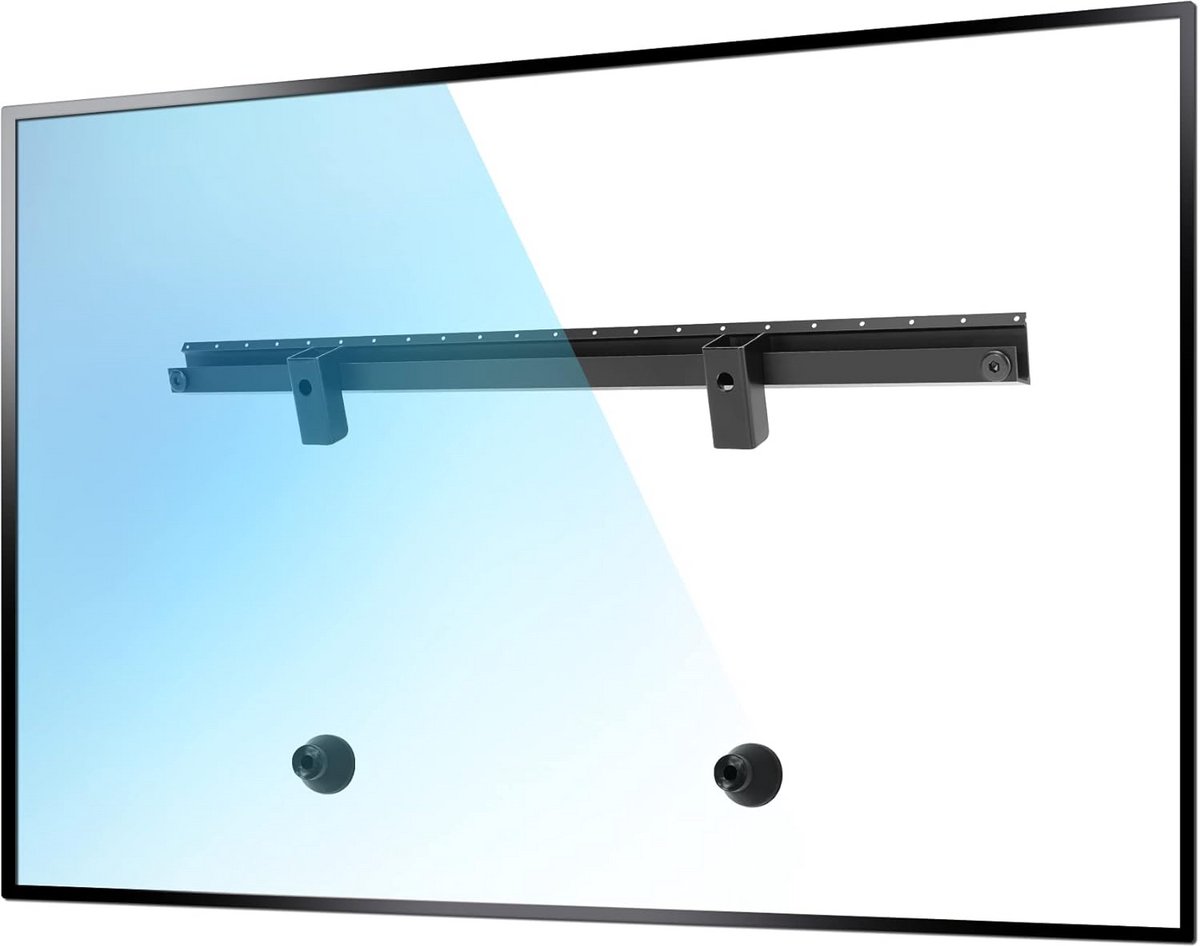 TV Muurbeugel - TV Ophanging - TV Ophangen - Geen Muurregels Nodig - 22-55 inch - Zwart