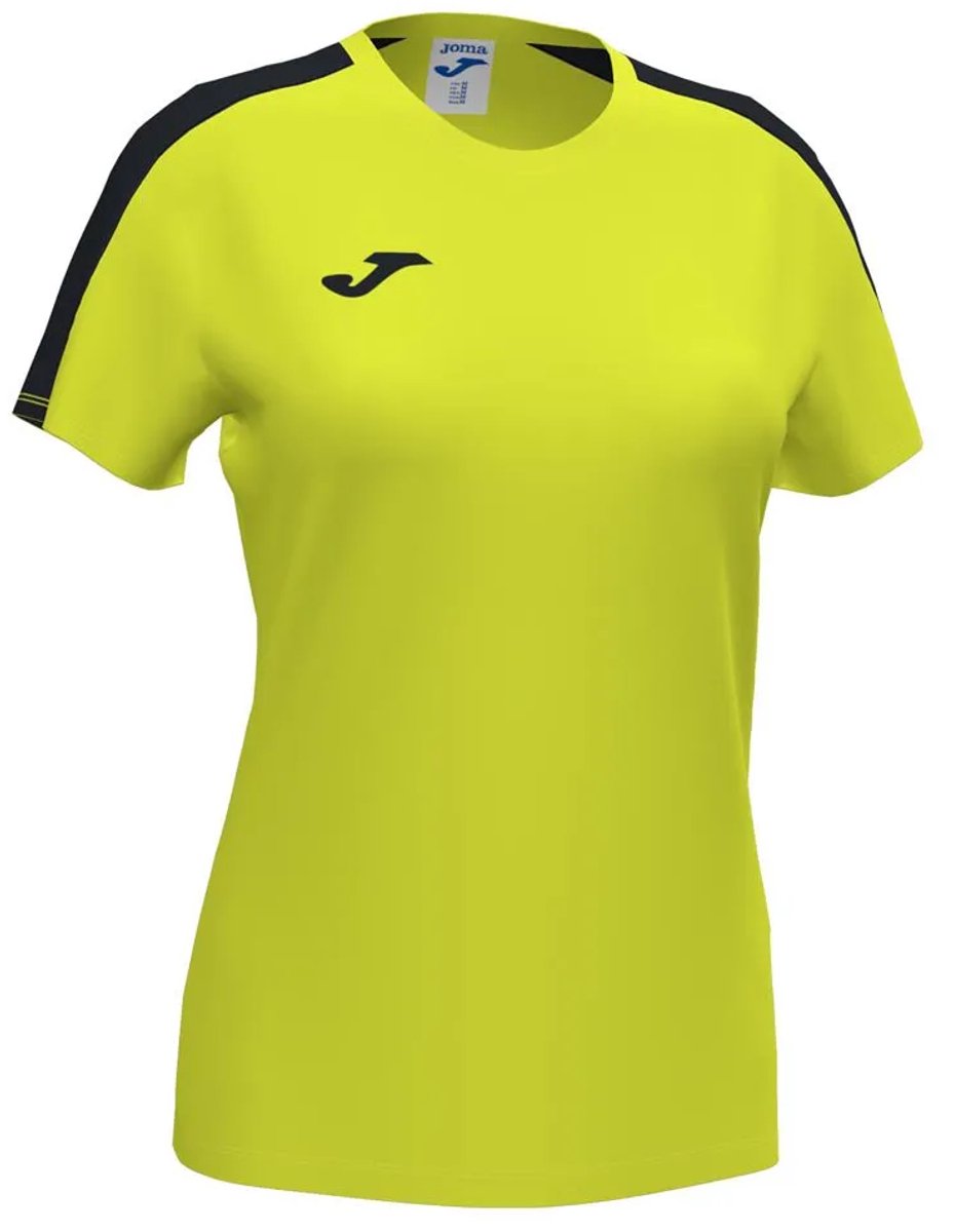 Joma Academy T-shirt Met Korte Mouwen Geel 11-12 Years Jongens,Meisjes