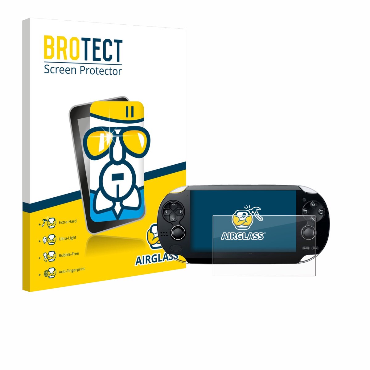 Screenprotector voor Sony Playstation PS Vita Beschermglas transparant