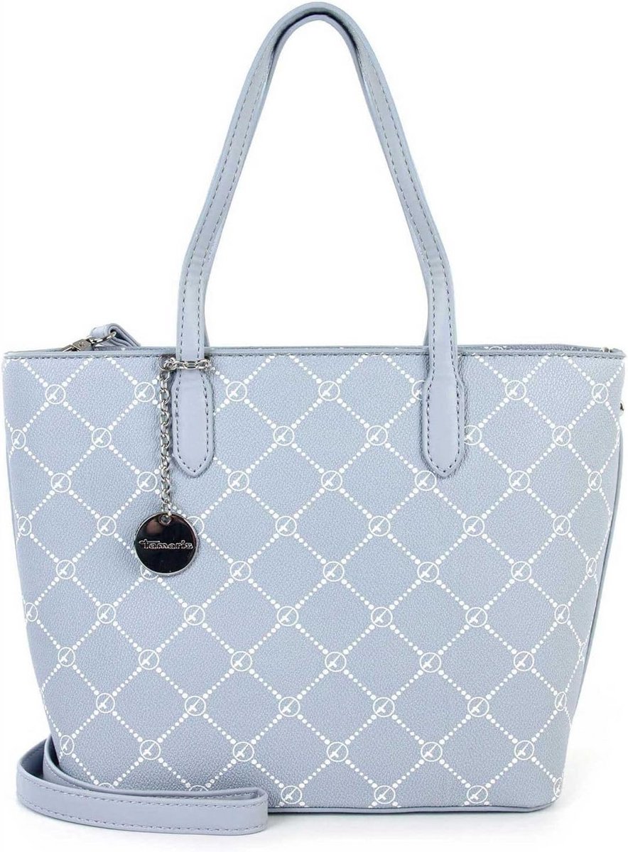 Dames Handtas Shopper met Ruitpatroon en Rits