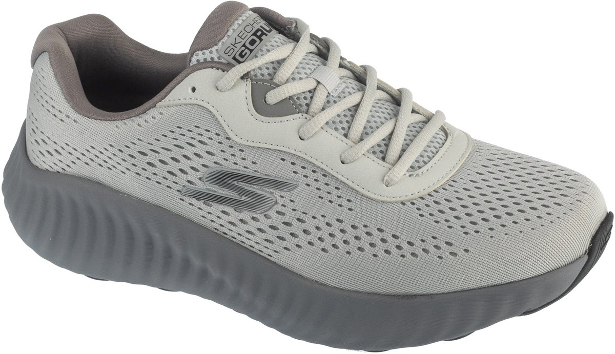 Skechers Go Run Now - Lightdrive, Mannen, Grijs, Hardloopschoenen, maat: 47