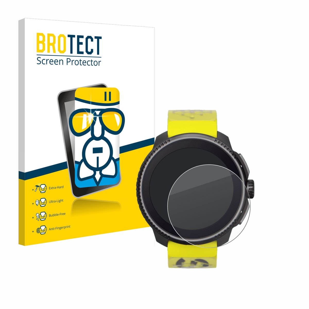 Screenprotector voor Suunto Race / 2 Beschermglas transparant