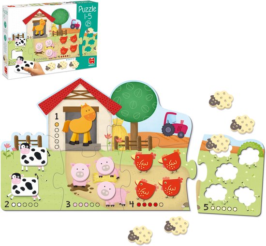 Jumbo - Goula - Puzzel 1 - 5 - Vanaf 2 jaar van Jumbo — afbeelding 3
