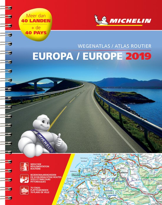 ATLAS MICHELIN EUROPE 2019 - cover
