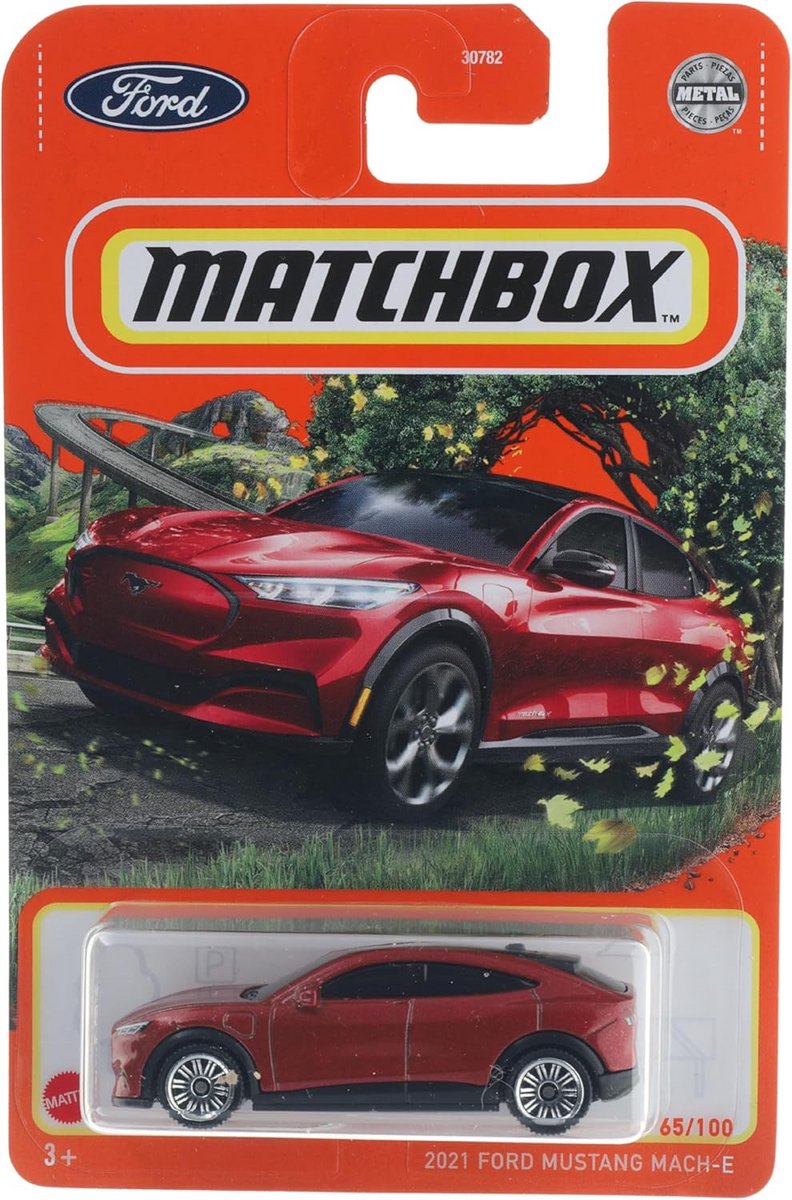 Exclusief Luciferdoosje - Mustang MACH-E Model 2021/2022 - Rood - Gelimiteerde Editie