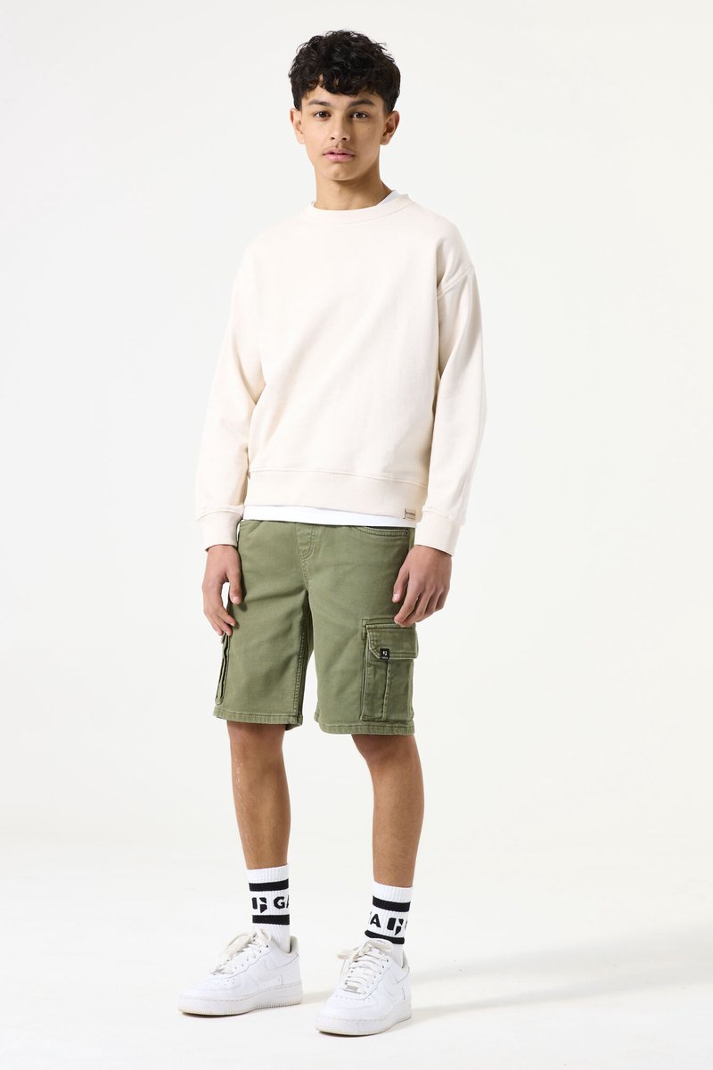 GARCIA Jongens Effen Shorts Groen