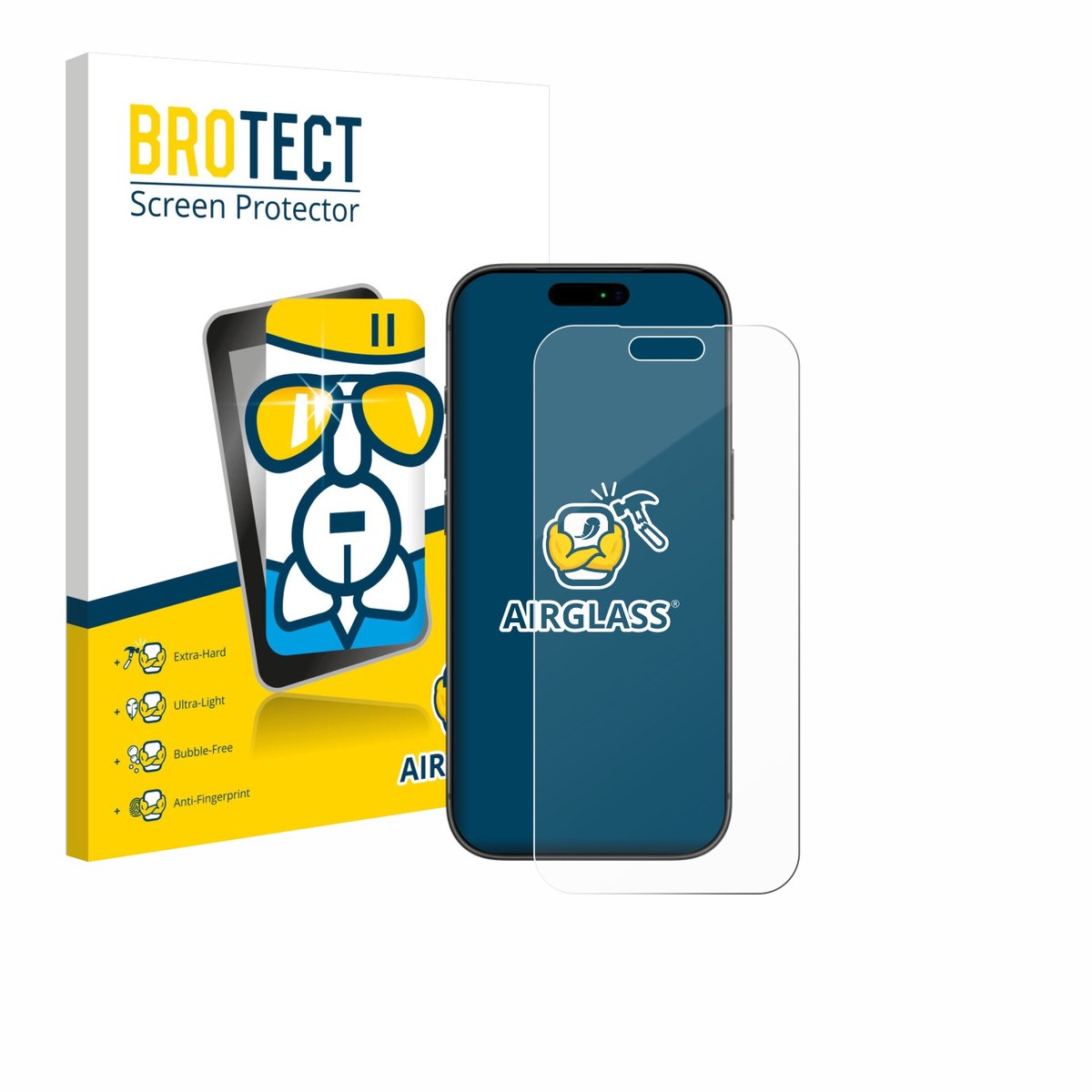 Screenprotector voor Apple iPhone 17 Pro Max Beschermglas transparant
