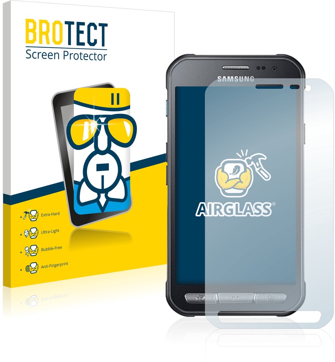 Screenprotector voor Samsung Galaxy XCover 3 Beschermglas transparant